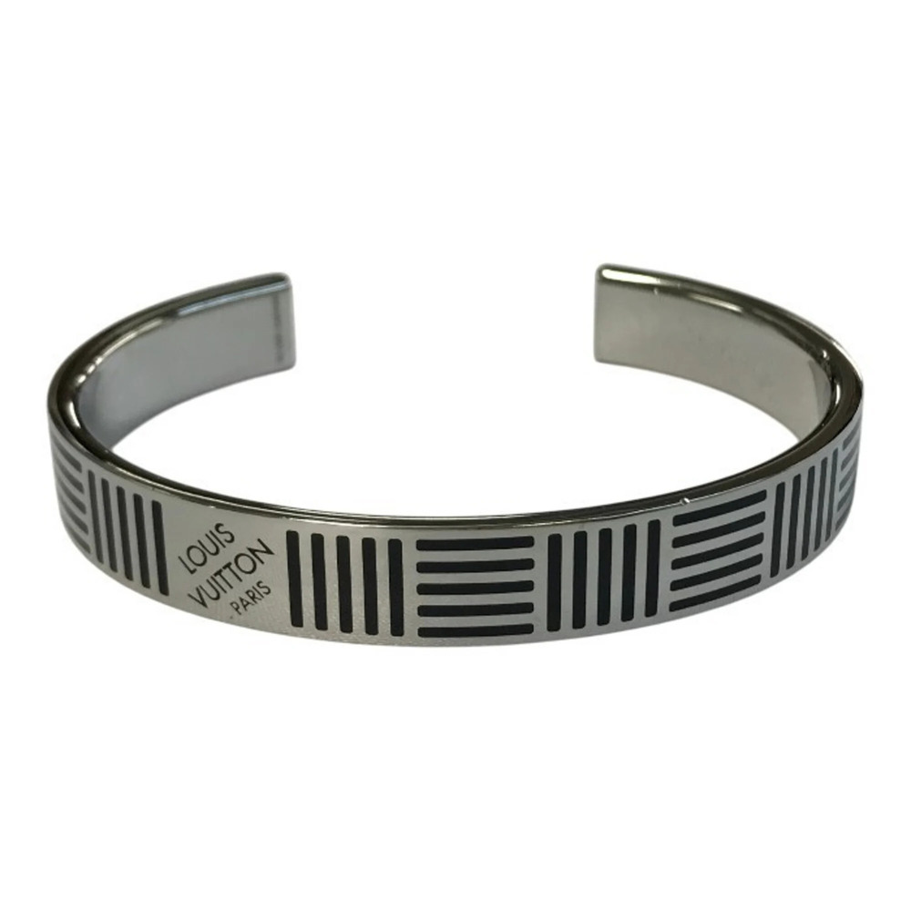 LOUIS VUITTON Black Damier Charm Bracelet - Picture 1 of 8